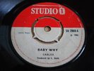 The Cables - BABY WHY - Studio One - Skinhead reggae