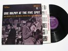 ERIC DOLPHY AT THE FIVE SPOT NEW JAZZ 8260,DG,NM+LP