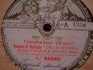 1907 Milan FONOTIPIA Pasquale Amato GERMANIA Tannhaus78