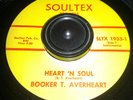 BOOKER T AVERHEART - HEART N SOUL rare funk 45 HEAR