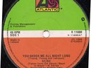 AC/DC SINGLE YOU SHOOK ME ALL NIGHT LONG IRISH PRESSING