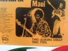 JIMI HENDRIX broadcasts/maui ?tmoq?  mint  red/green