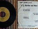 MONSTER RARE DOO WOP 45 rpm CADDY EP PROMO SLEEVE 1957