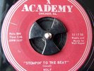 Rockabilly 45 WOLF Stompin' To The Beat on Academy