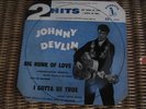 johnny devlin rare cardboard 45 rpm  big hunk of love
