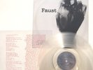 FAUST Krautrock GER OR CLEAR LP Transparent +INSERT1971