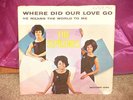 THE SUPREMES WHERE DID OUR LOVE GO 45 PICTURE SLEEVE