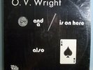 O.V. WRIGHT NICKEL & NAIL NM ORIG'71 BACKBEAT LP SHRINK