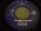 AD-LIBS -NEW YORK IN THE DARK - A.G.P. (45 RPM)