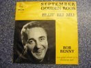 EUROVISION BEL1961 - Bob Benny - September gouden roos