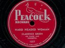 pc78-R&B-Peacock 1557-Clarence Green   RARE