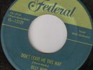 BILLY WARD & The DOMINOES Federal 12129 ORIG.VG++