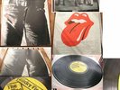 ROLLING STONES, 1971 UK LP, STICKY FINGERS,EX+, POSTER