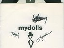Mydolls Nova Grows Up 1981 TX punk SIGNED really red