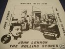 ROLLING STONES  & JOHN LENNON  BRITISH BLUE JAM   LP