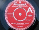 THE WHO ANYWAY ANYHOW ANYWHERE MINT UK RED LABEL DEMO