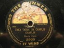 HARY COVE 1915 CHARLIE CHAPLIN SONG WINNER 78