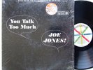 60s R&B Soul LP JOE JONES You Talk Too Much Roulette