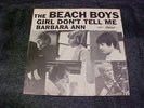 THE BEACH BOYS BARBARA ANN NICE PICTURE SLEEVE