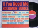 SOLOMON BURKE If You Need Me SOUL R&B LP ATLANTIC MINT