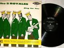 THE 5 ROYALES, ULTRA-RARE 1959 R&B Rock & Soul KING LP