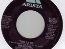 70s soul disco 45 MANDRILL too late  HEAR arista