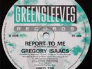 GREGORY ISAACS Report To Me RARE roots dub Gussie HEAR