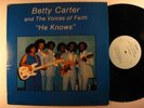 BETTY CARTER He Knows CARTER'S LP deep soul gospel HEAR