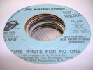 Rock Promo 45 THE ROLLING STONES Time Waits for No One