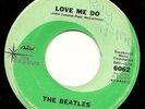 BEATLES RARE CAPITOL STARLINE LOVE ME DO GREEN SWIRL NR