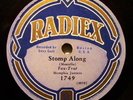 Red Hot Memphis Jazzers Radiex 1749-Stomp Along