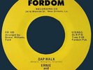 DAP WALK ERNIE & THE TOP NOTES VERY RARE FUNK 45 MINT