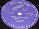 ELVIS PRESLEY 1962 Rock A Hula Baby 10” 78 RPM  BRAZIL