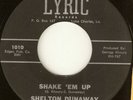 SHELTON DUNAWAY Shake 'Em Up LYRIC 45 R&B Northern Soul