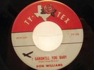 Rare 50s TX Rockabilly 45 Ron Williams on Ty-Tex 102