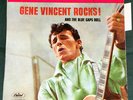 Gene VINCENT Blue caps Ep Capitol Rocks  Languette Sup