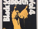 BLACK SABBATH VOL 4 RARE SPACESHIP LABEL LP VERTIGO VGC
