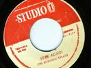 BURNING SPEARS-FREE AGAIN -RARE STUDIO 1- REGGAE 45 7