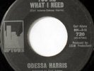 rare Soul R&B 45 ODESSA HARRIS you're what i need