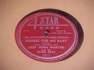 Rare Memphis LOST JOHN HUNTER Boogie For Me Baby 78