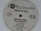 FREESTYLE - ARE YOU LOST ? RARE MIAMI ELECTRO