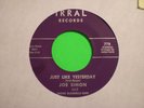 JOE SIMON : Just Like Yesterday Northern Soul 45 LISTEN