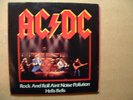 AC/DC R&R AIN'T NOISE P/LUTION OZ 45 on ALBERTS  NM-