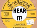 Rockabilly: HOMER DENISON JR-Chickie Run BRUNSWICK