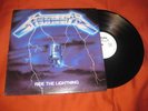 METALLICA Ride the Lightning  White label PROMO LP