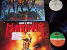 Manowar 2 LPs Kings Of Metal & Fighting The World