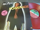 AC/DC   RARE CANADIAN ONLY RED VINYL     PROMO STICKER