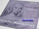 AGNELLE BUNDERVOET  LISZT  RARE FRENCH DECCA LP 173689