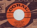 ROCKABILLY JOHNNY BURNETTE *LONESOME TRAIN* 1956 CORAL