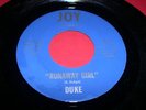 Loner Psych Minimal 45 DUKE Runaway Girl JOY 391 Calif.